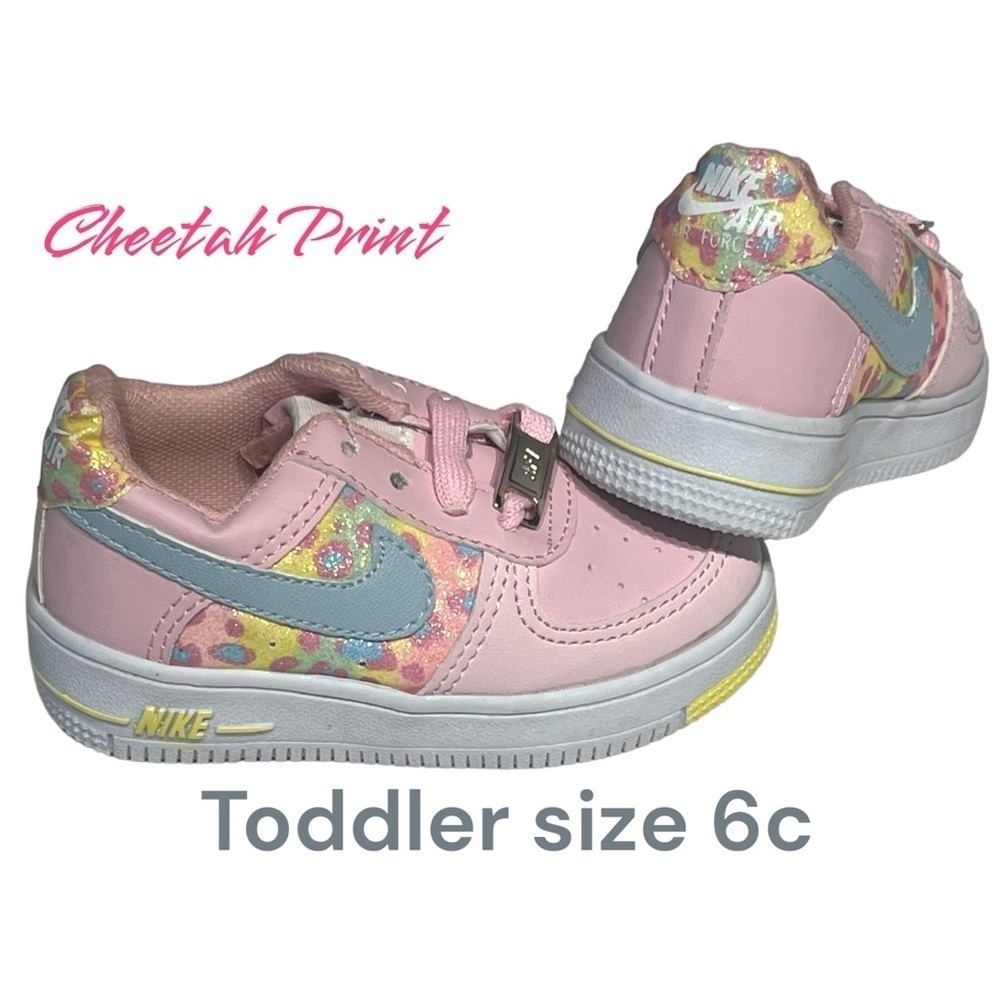 Custom Cheetah Print Baby Shoes
